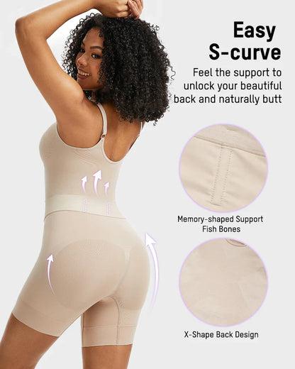 All-in-One Sculpting Bodysuit with Easy-Off Design - Volutto