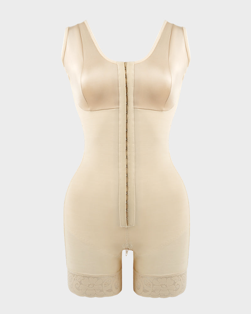Flash Sale Extra Plus Size Shaper Bodysuit Tummy Control Shapewear With Bra - Volutto