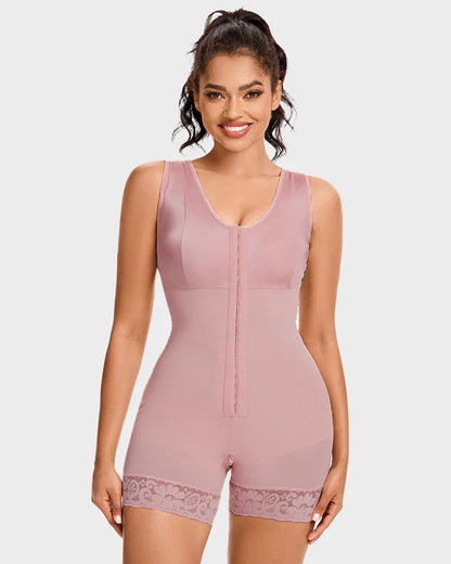 Flash Sale Extra Plus Size Shaper Bodysuit Tummy Control Shapewear With Bra - Volutto