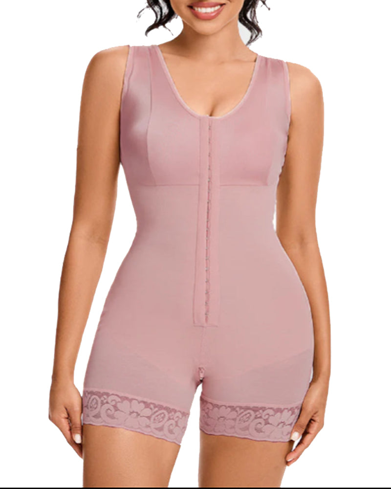 Flash Sale Extra Plus Size Shaper Bodysuit Tummy Control Shapewear With Bra - Volutto