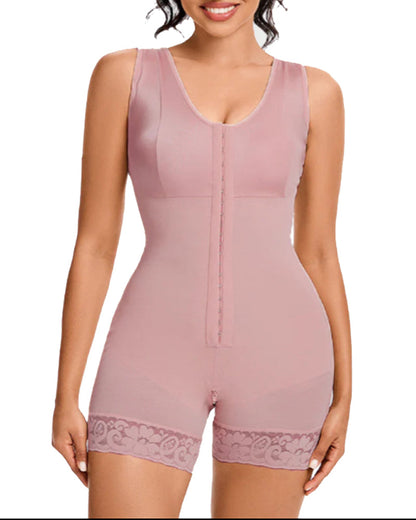 Flash Sale Extra Plus Size Shaper Bodysuit Tummy Control Shapewear With Bra - Volutto