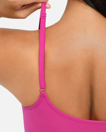 Tummy Control Bodysuit Seamless Sculpting Snatched Waist Body Suit Thong - Volutto