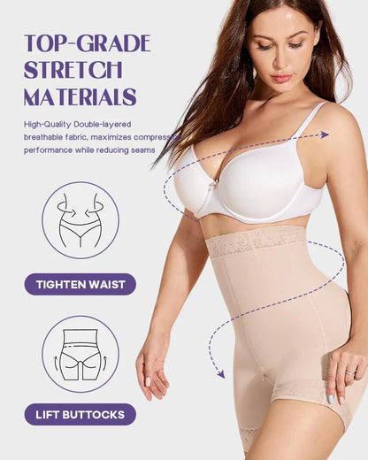 High Waist Shorts Thigh Slimmer - Volutto