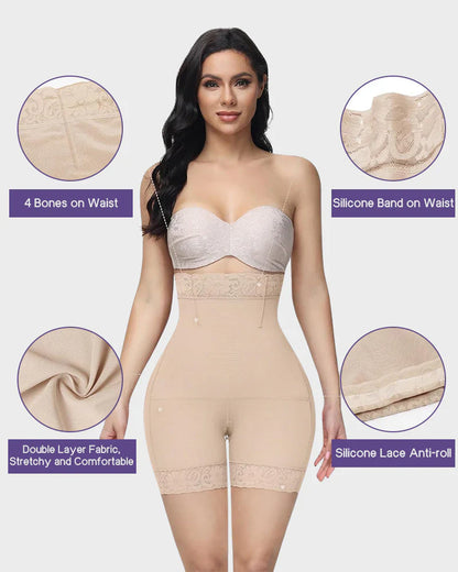 High Waist Shorts Thigh Slimmer - Volutto