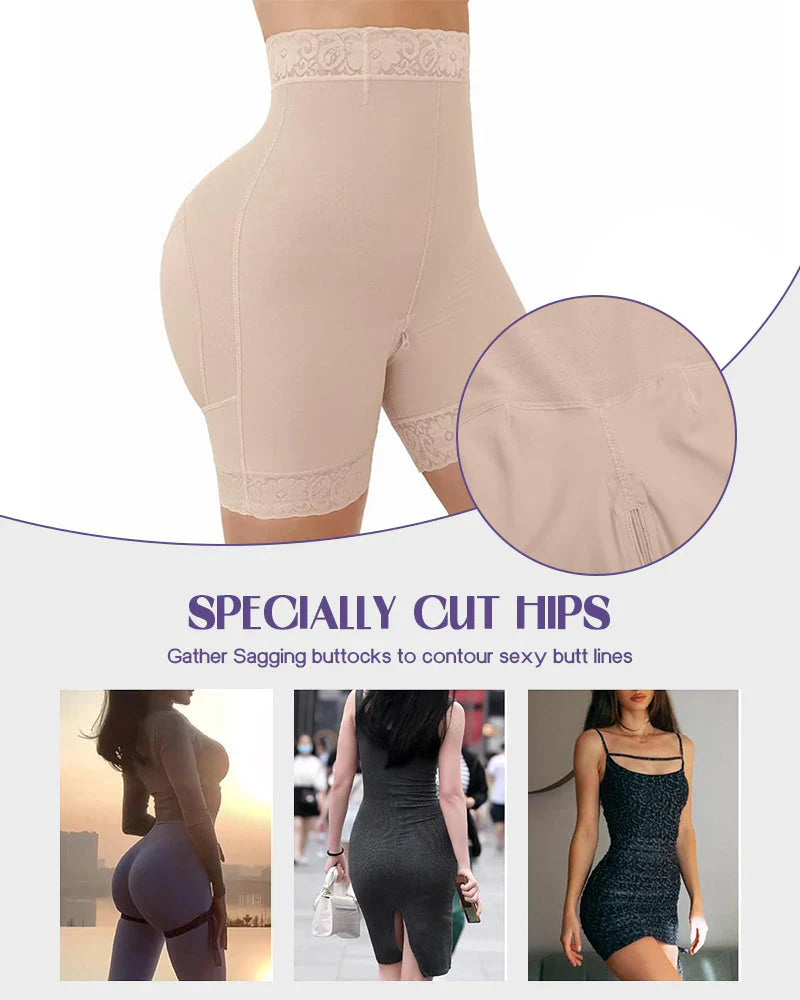 High Waist Shorts Thigh Slimmer - Volutto