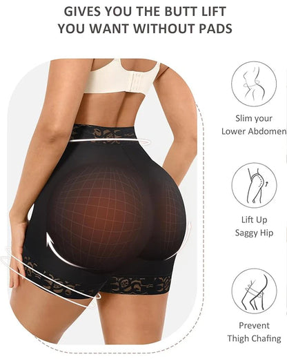 High Waist Seamless Butt Lifting Shorts - Volutto