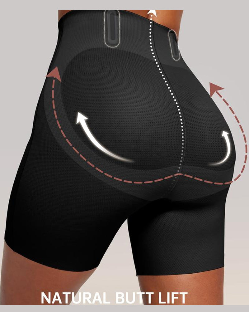 Tummy Control Butt Lifting Shapewear Breathable Comfortable Shorts - Volutto