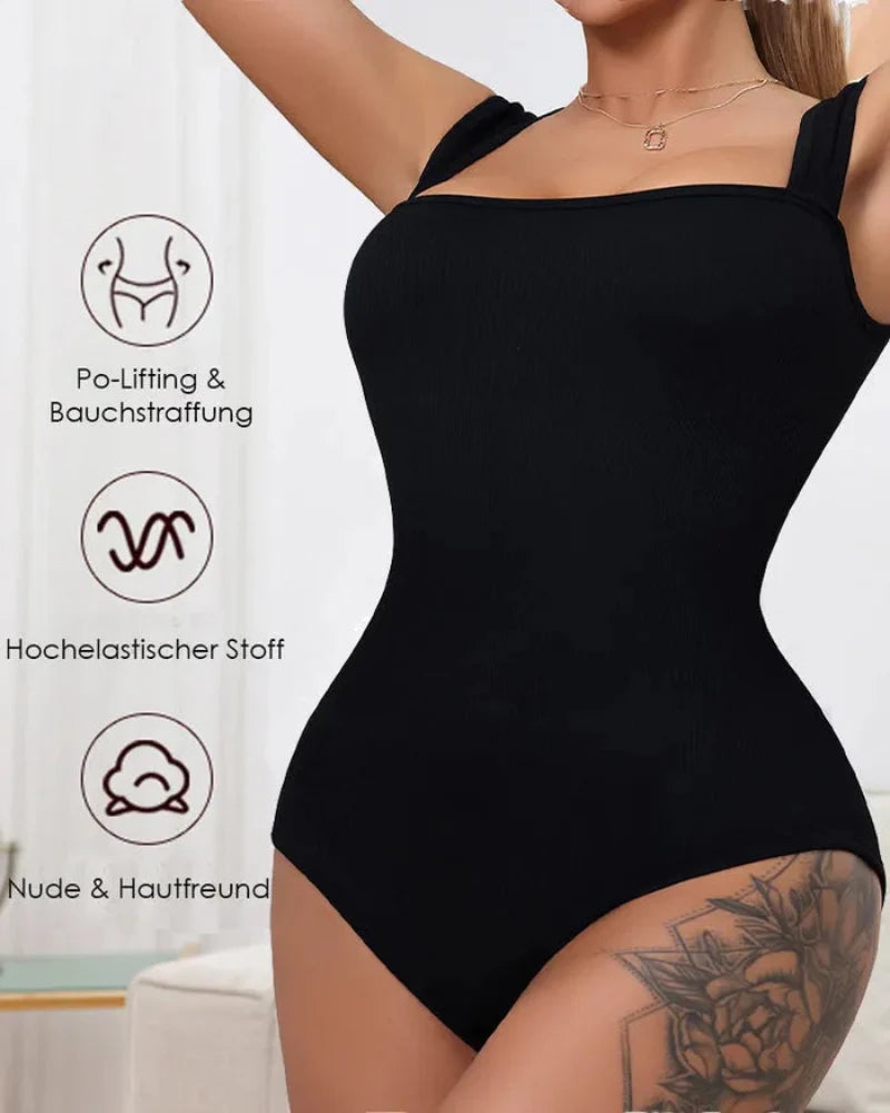 Sleeveless Tummy Control Tank Tops Bodysuits - Volutto