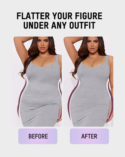 Comfort Sculpt Shapewear Bodysuit with Built-In Bra - Volutto