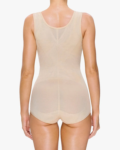 Mesh Tummy Tuck Body Triangle Shapewear - Volutto