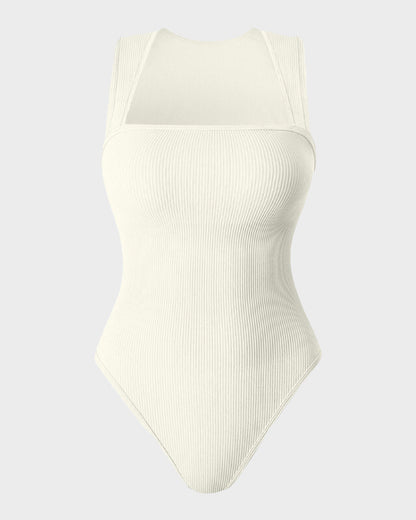Sleeveless Tummy Control Tank Tops Bodysuits - Volutto