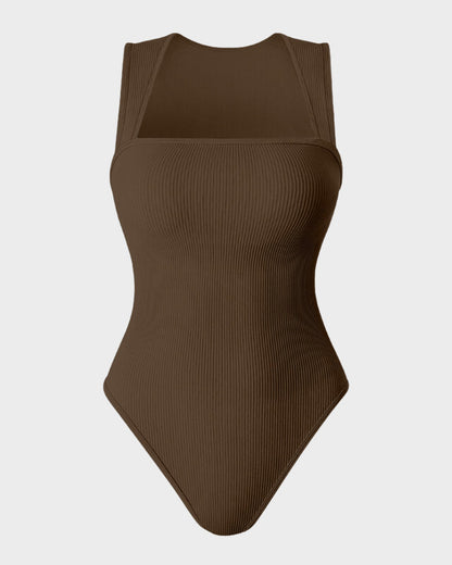 Sleeveless Tummy Control Tank Tops Bodysuits - Volutto