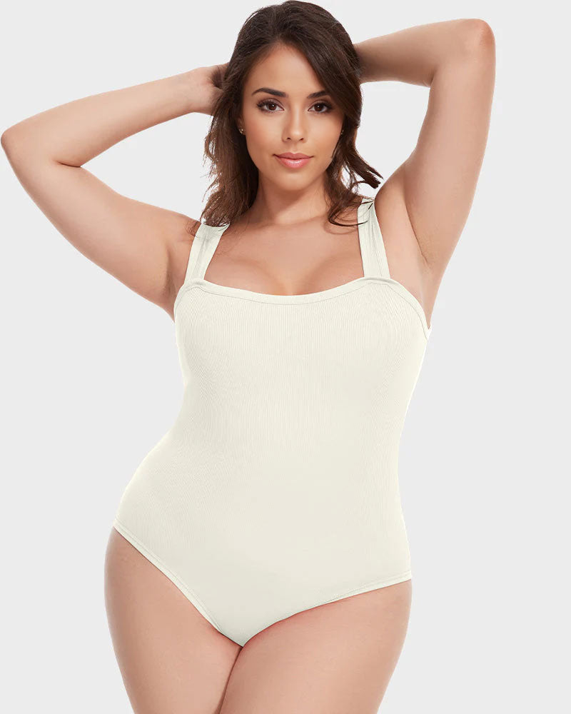Sleeveless Tummy Control Tank Tops Bodysuits - Volutto