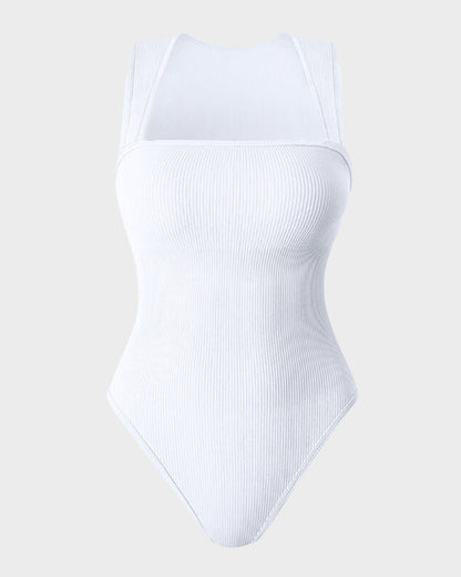 Sleeveless Tummy Control Tank Tops Bodysuits - Volutto